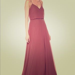 Jenny Yoo Inesse Cinnamon Rose Size 16